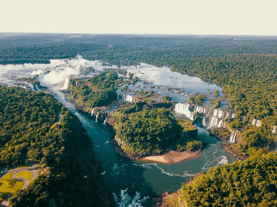 Brazilian Iguassu Falls,Bird park Boat Safari all tickets - Macuco Safari and the river spray