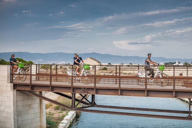 Cagliari E-Bike Tour: Gulf, Canals & Flamingos at Molentargius - Harbor views and the story of Bonaria