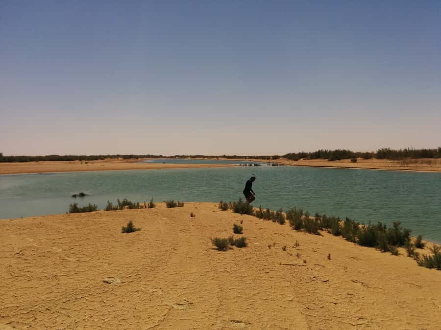 Cairo: Wadi El Ryan Fayoum Oasis &Bird Watching Private Tour - Crystal Mountain and the desert views