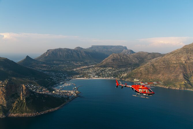 Cape Town Atlantic Helicopter Private Tour including Penguins Cape Point & Lunch - Kalk Bay lunch with the sea beside you