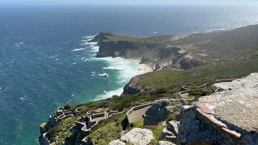 Cape Town: Penguins & Cape of Good Hope Day Tour with Pickup - Diaz Beach and the Cape of Good Hope sign