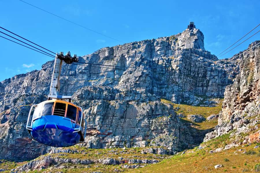 Cape Town Tour: Table Mountain, Penguins & Cape Point+Pickup - Muizenberg closes the route with color