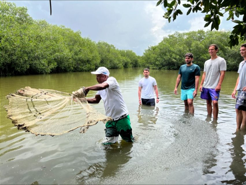 Cartagena Fishing, Crabbing, Birdwatching Experience + Lunch - Optional island stop for 10,000 pesos