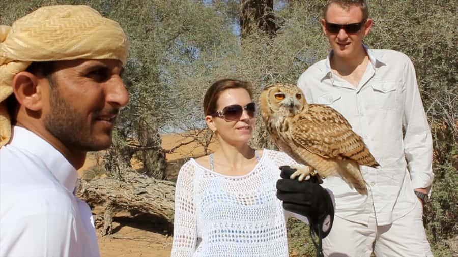 Dubai Falconry Safari - Optional Breakfast at Al Maha