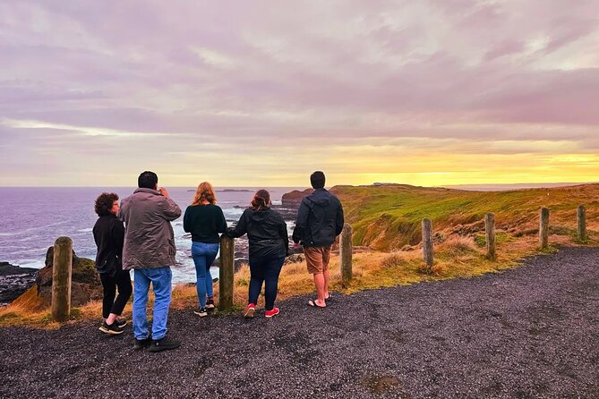 From Phillip Island: Wine and Wildlife Tour with Penguin Parade - Flynns Beach: a quick dose of island coast