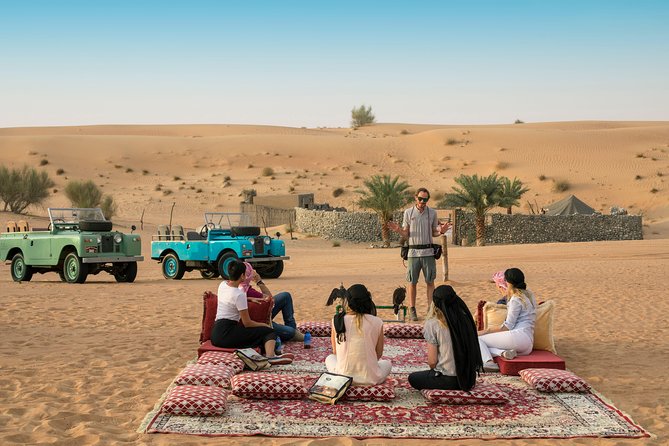 Morning Falconry & Nature Desert Safari with Transfers from Dubai - Getting ready at the desert reserve