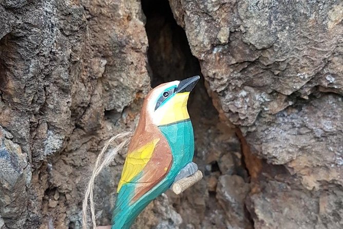 Over Water and Bird Songs - The carved birds and treasure-hunt approach