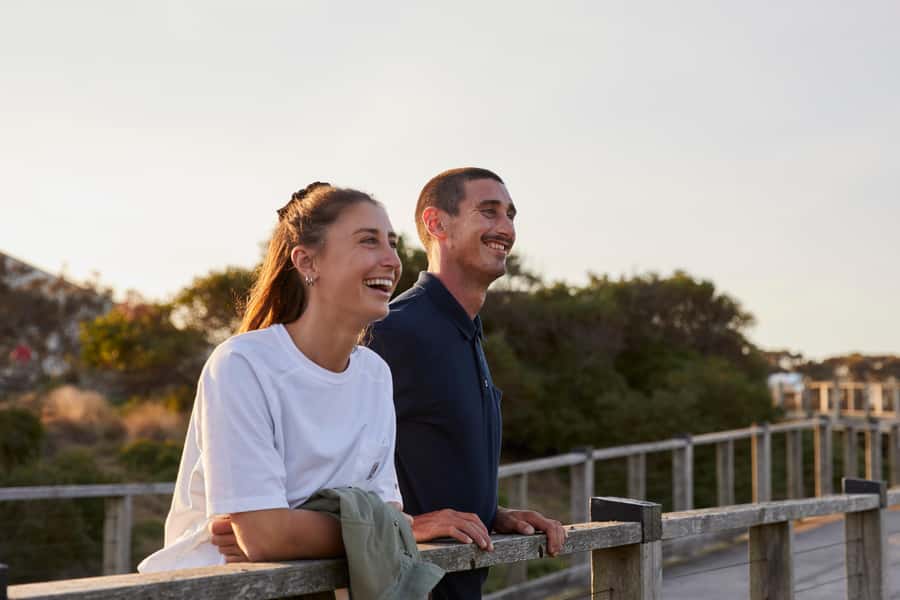 Phillip Island Penguin Direct Sunset Tour - The Nobbies boardwalk and Bass Strait views