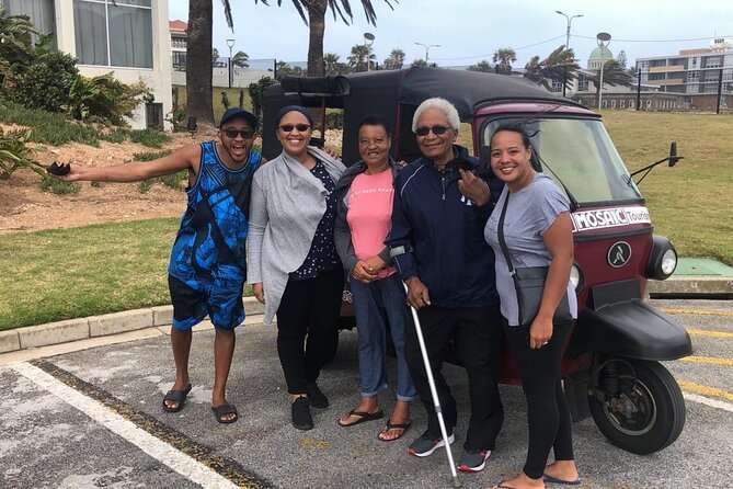 Port Elizabeth Adventure: Tuk-Tuk, Penguins, & Cape Recife - Riding the beachfront in an open tuk-tuk