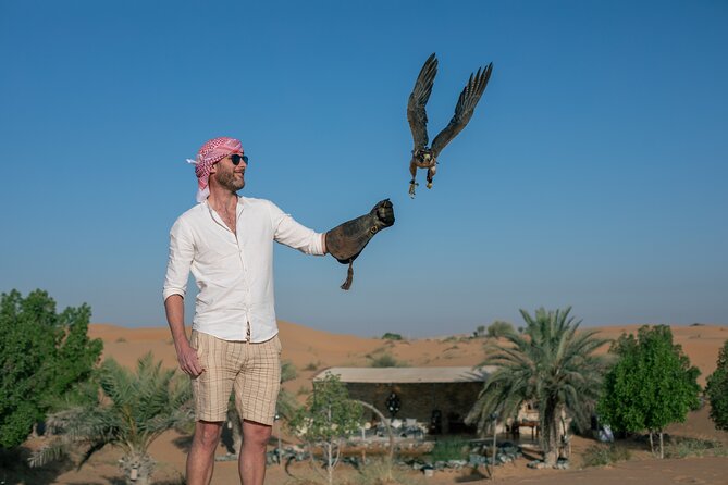 Private Falconry Experience and Nature Desert Safari in Dubai - Arriving at Dubai Desert Conservation Reserve