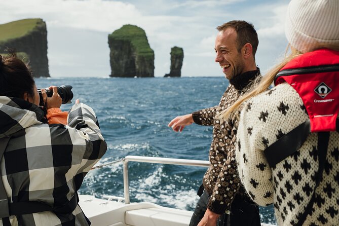 Puffin Safari Boat Tour - Múlafossur, where the waterfall meets the sea