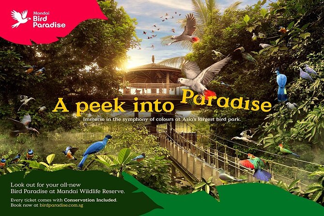 Singapore Bird Paradise Entry Ticket - Clean facilities and a comfortable pace