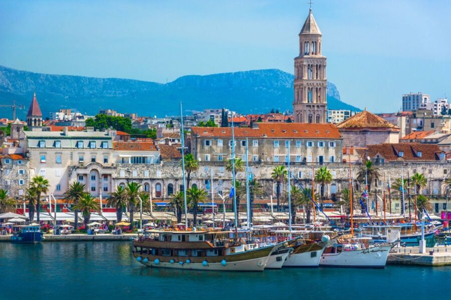 Split: Old Town & Diocletian's Palace Earlybird Walking Tour - Entering Diocletian’s Palace as part of the city