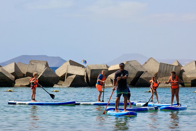 Stand Up Paddle Boarding Lesson in Playa Flamingo - The first lesson begins on land