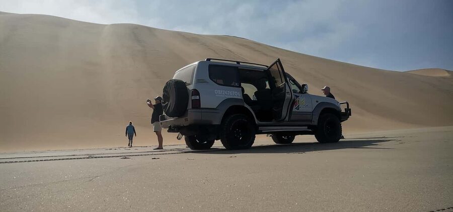 swakopmund city tour dune 7 pink lake pink flamingos - Key points to know before booking